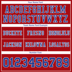 Custom Brown Classic Style Blue Personalized Authentic Football Jersey FBJ02-bc0f00f