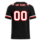 Custom Black Classic Style White Personalized Authentic Football Jersey FBJ02-bc0f0aa