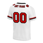 Custom White Classic Style Red Personalized Authentic Football Jersey FBJ02-bc0f0ab