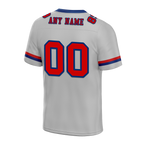Custom Grey Classic Style Red Personalized Authentic Football Jersey FBJ02-bc0f0ad