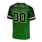 Custom Green Raglan Sleeves Black Personalized Authentic Football Jersey FBJ02-bc0f0ba