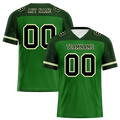Custom Green Raglan Sleeves Black Personalized Authentic Football Jersey FBJ02-bc0f0ba