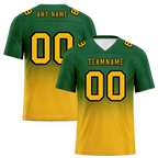 Custom Green Yellow Fade Fashion Yellow Personalized Authentic Football Jersey FBJ02-bc0f0cd