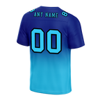 Custom Blue Aqua Fade Fashion Aqua Personalized Authentic Football Jersey FBJ02-bc0f0ce