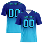 Custom Blue Aqua Fade Fashion Aqua Personalized Authentic Football Jersey FBJ02-bc0f0ce