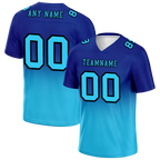 Custom Blue Aqua Fade Fashion Aqua Personalized Authentic Football Jersey FBJ02-bc0f0ce