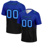 Custom Blue Black Fade Fashion Blue Personalized Authentic Football Jersey FBJ02-bc0f0c7