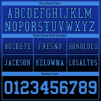 Custom Blue Black Fade Fashion Blue Personalized Authentic Football Jersey FBJ02-bc0f0c7
