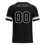 Custom Black Sleeve Stripes Black Personalized Authentic Football Jersey FBJ02-bc0f0dc