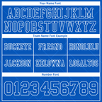 Custom Blue Sleeve Stripes Blue Personalized Authentic Football Jersey FBJ02-bc0f0eb