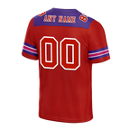 Custom Red Sleeve Stripes Red Personalized Authentic Football Jersey FBJ02-bc0f0e9