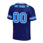 Custom Blue Sleeve Stripes Blue Personalized Authentic Football Jersey FBJ02-bc0f0fc