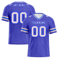 Custom Purple Sleeve Stripes White Personalized Authentic Football Jersey FBJ02-bc0f070