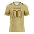 Custom Yellow Sleeve Stripes Yellow Personalized Authentic Football Jersey FBJ02-bc0f080