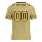 Custom Yellow Sleeve Stripes Yellow Personalized Authentic Football Jersey FBJ02-bc0f080