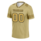Custom Yellow Sleeve Stripes Yellow Personalized Authentic Football Jersey FBJ02-bc0f080