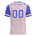 Custom Pink Purple Two Tone Purple Personalized Authentic Football Jersey FBJ02-bc0f09c