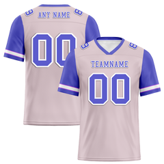 Custom Pink Purple Two Tone Purple Personalized Authentic Football Jersey FBJ02-bc0f09c