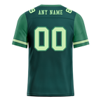 Custom Green Two Tone Pink Personalized Authentic Football Jersey FBJ02-bc0fa0b