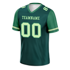 Custom Green Two Tone Pink Personalized Authentic Football Jersey FBJ02-bc0fa0b