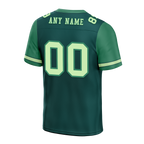 Custom Green Two Tone Pink Personalized Authentic Football Jersey FBJ02-bc0fa0b