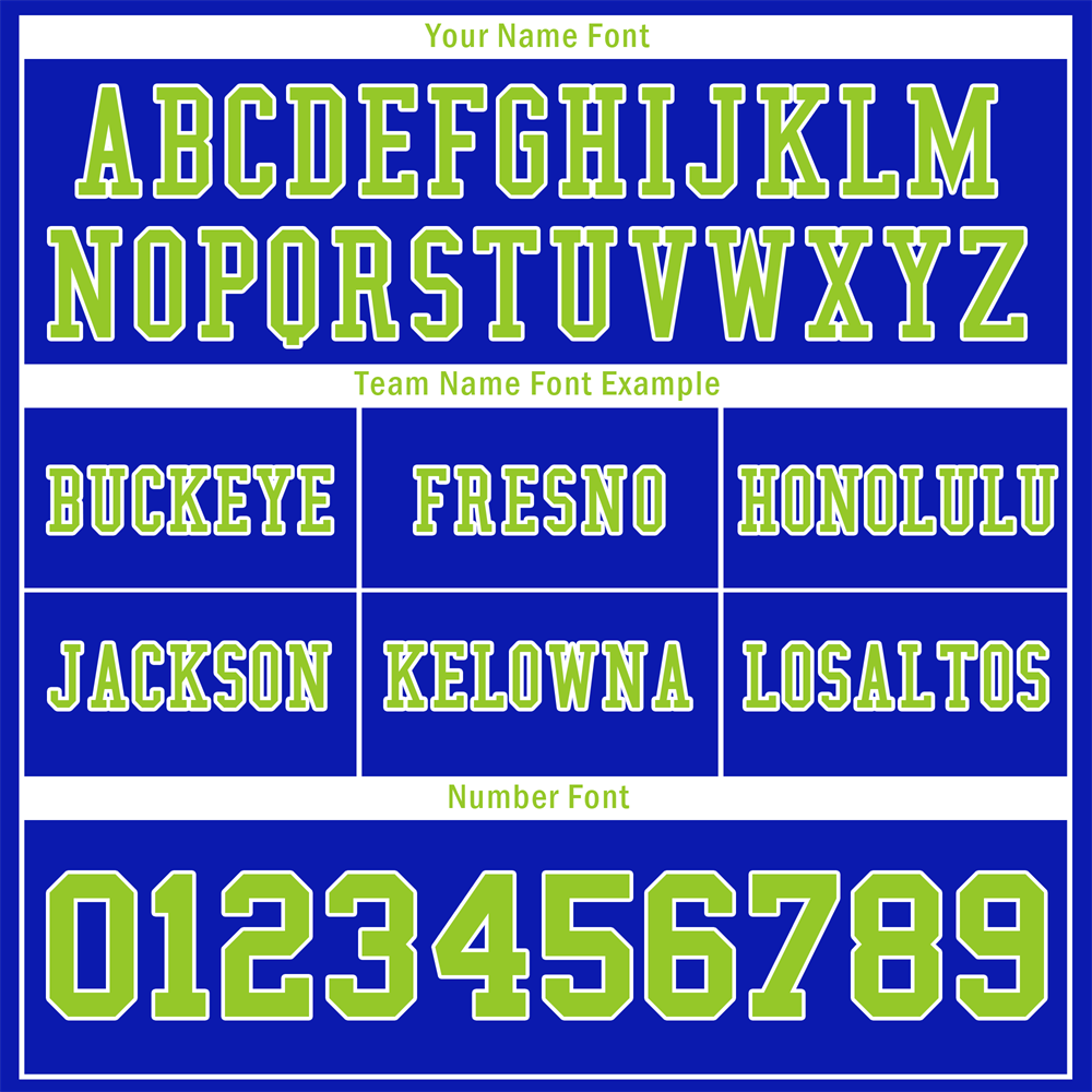 Custom Blue Green Two Tone Green Personalized Authentic Football Jersey FBJ02-bc0fa0c