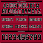 Custom Brown Black Two Tone Black Personalized Authentic Football Jersey FBJ02-bc0fa0d