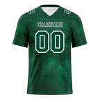 Custom Green Graffiti Pattern Green Personalized Authentic Football Jersey FBJ02-bc0fabb