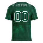 Custom Green Graffiti Pattern Green Personalized Authentic Football Jersey FBJ02-bc0fabb