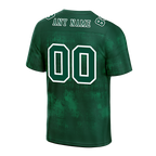 Custom Green Graffiti Pattern Green Personalized Authentic Football Jersey FBJ02-bc0fabb