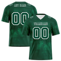 Custom Green Graffiti Pattern Green Personalized Authentic Football Jersey FBJ02-bc0fabb