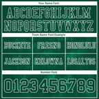 Custom Green Graffiti Pattern Green Personalized Authentic Football Jersey FBJ02-bc0fabb