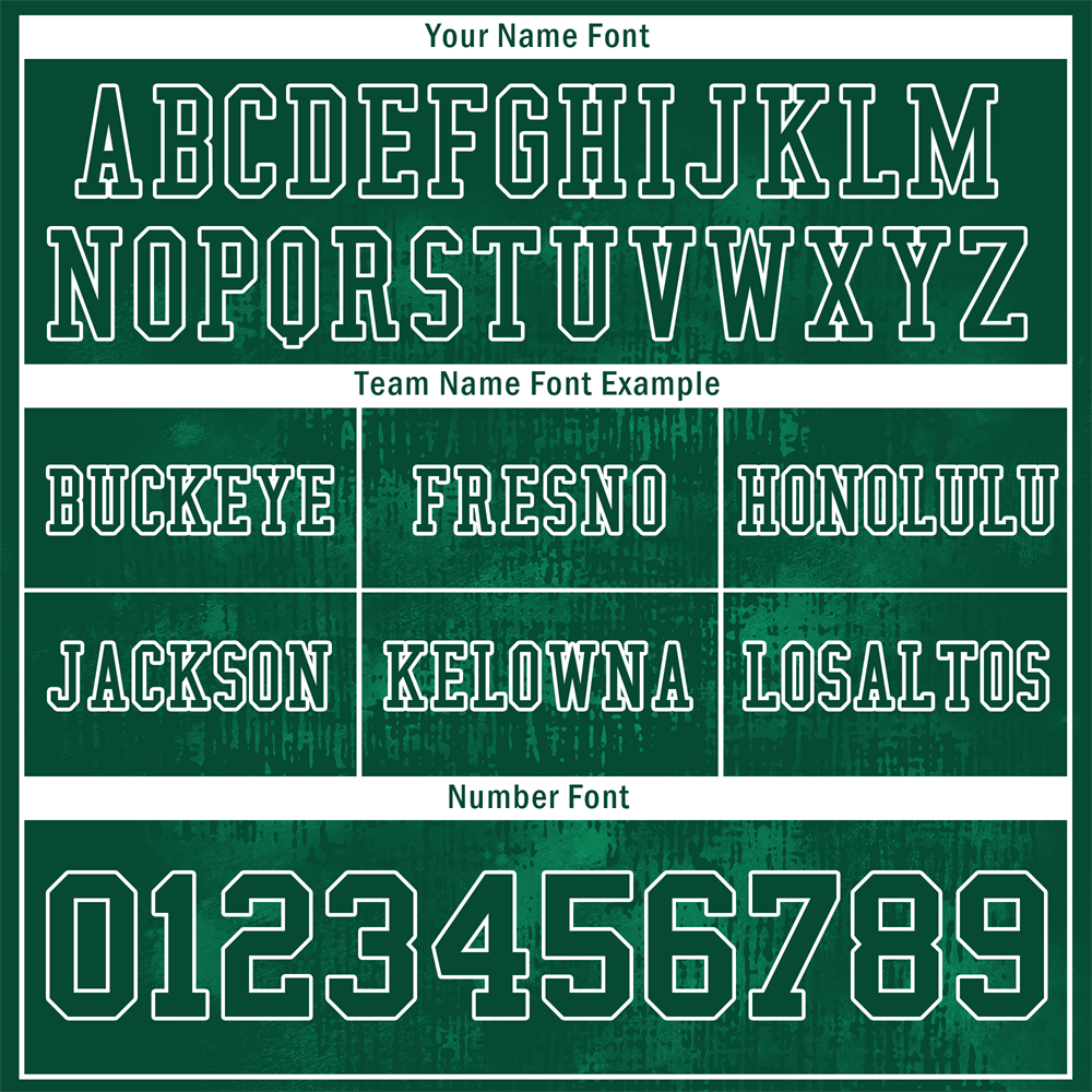 Custom Green Graffiti Pattern Green Personalized Authentic Football Jersey FBJ02-bc0fabb