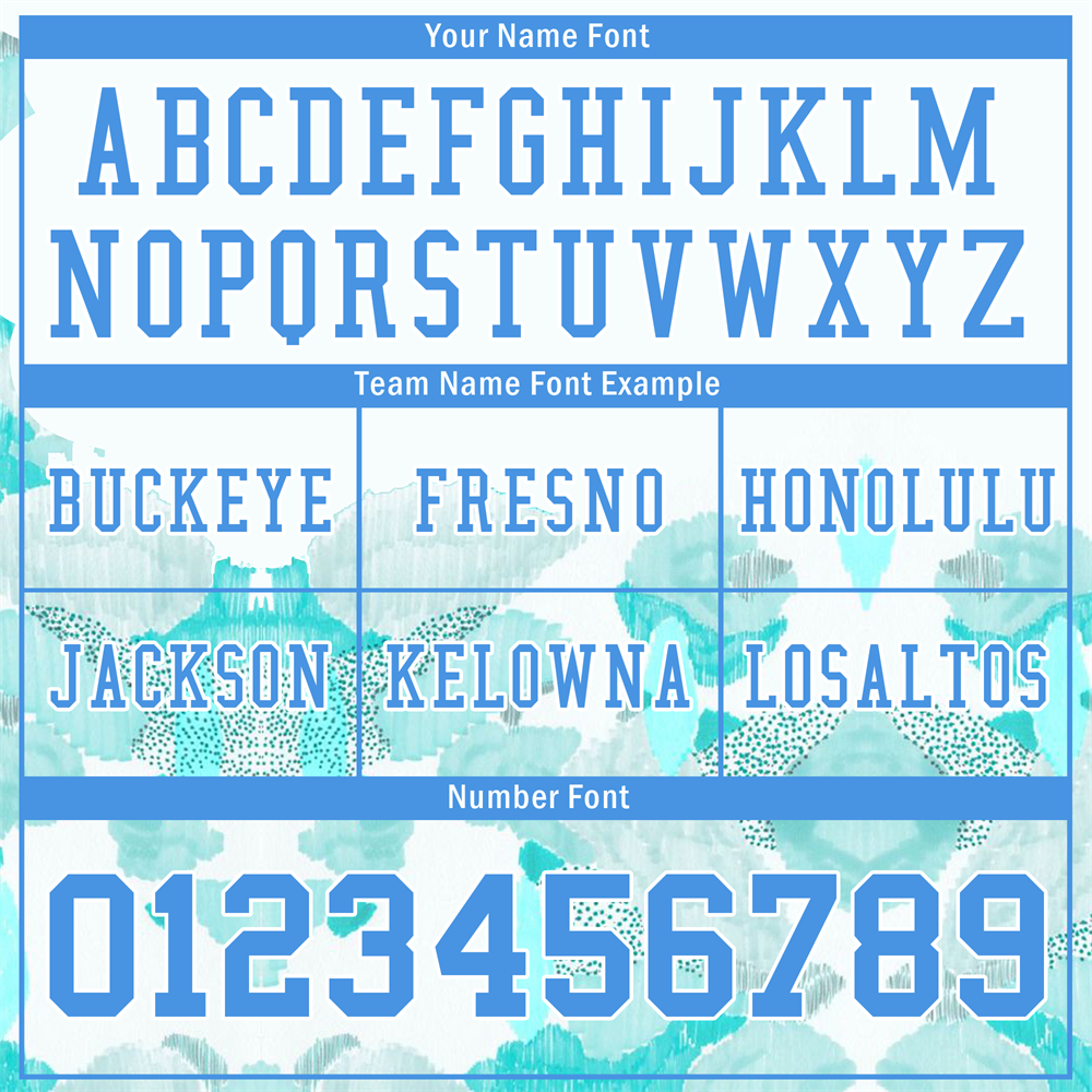 Custom White Graffiti Pattern Blue Personalized Authentic Football Jersey FBJ02-bc0facd