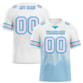Custom White Graffiti Pattern Pink Personalized Authentic Football Jersey FBJ02-bc0fac7