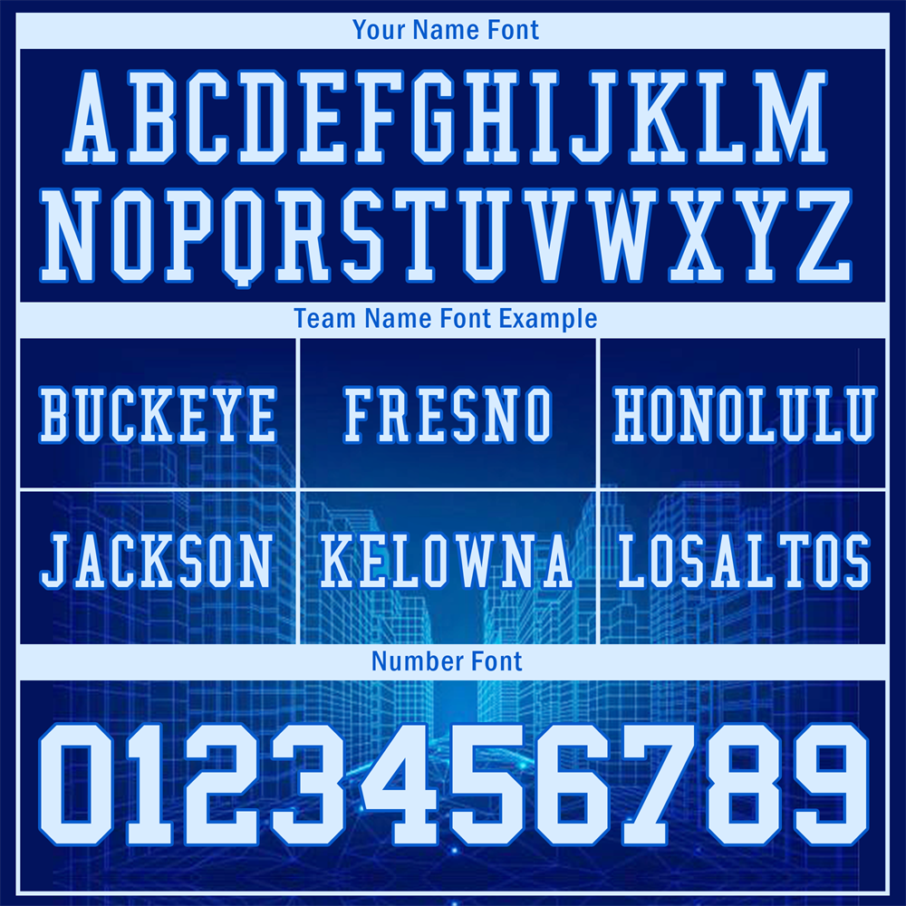 Custom Blue Graffiti Pattern White Personalized Authentic Football Jersey FBJ02-bc0fadb