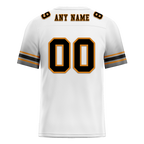 Custom White Black Graffiti Pattern Black Personalized Authentic Football Jersey FBJ02-bc0fad9