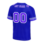 Custom Blue 3D Pattern Purple Personalized Authentic Football Jersey FBJ02-bc0fae7