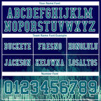 Custom Blue 3D Pattern Aqua Personalized Authentic Football Jersey FBJ02-bc0fae9