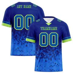 Custom Blue 3D Pattern Blue Personalized Authentic Football Jersey FBJ02-bc0fafb