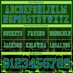 Custom Green 3D Pattern Blue Personalized Authentic Football Jersey FBJ02-bc0fafc