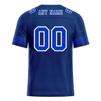 Custom Blue Tie Dye Blue Personalized Authentic Football Jersey FBJ02-bc0fa7b