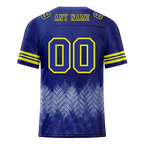 Custom Purple Tie Dye Purple Personalized Authentic Football Jersey FBJ02-bc0fa8a