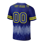 Custom Purple Tie Dye Purple Personalized Authentic Football Jersey FBJ02-bc0fa8a