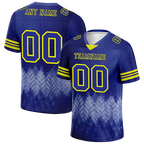 Custom Purple Tie Dye Purple Personalized Authentic Football Jersey FBJ02-bc0fa8a