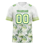 Custom White Hawaii Yellow Personalized Authentic Football Jersey FBJ02-bc0fa90
