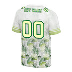 Custom White Hawaii Yellow Personalized Authentic Football Jersey FBJ02-bc0fa90