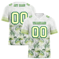 Custom White Hawaii Yellow Personalized Authentic Football Jersey FBJ02-bc0fa90