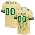 Custom Yellow Hawaii Green Personalized Authentic Football Jersey FBJ02-bc0fa9b