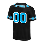 Custom Black Drift Fashion Aqua Personalized Authentic Football Jersey FBJ02-bc0fb0a
